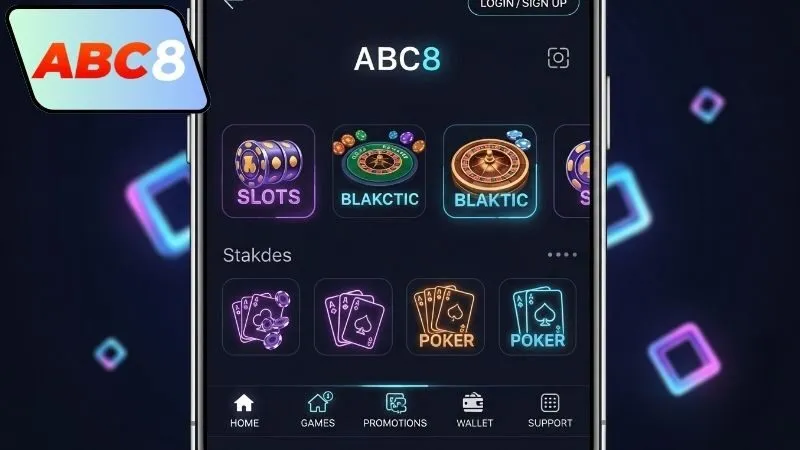 ABC8 Việt Nam – Lựa Chọn Cá Cược Trực Tuyến An Toàn 13 Giao diện ABC8 đơn giản, dễ làm quen cho người mới