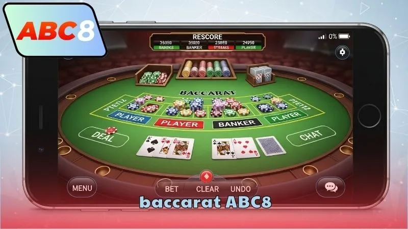 Baccarat ABC8 – Tựa game casino hút khách nhất 3 Baccarat ABC8 cùng nhiều biến thể thú vị
