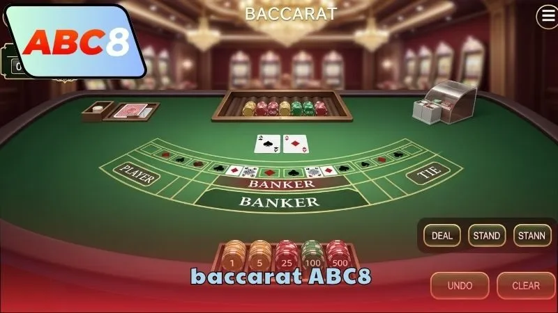 Baccarat ABC8 – Tựa game casino hút khách nhất 4 Baccarat ABC8 và bí quyết chơi hiệu quả