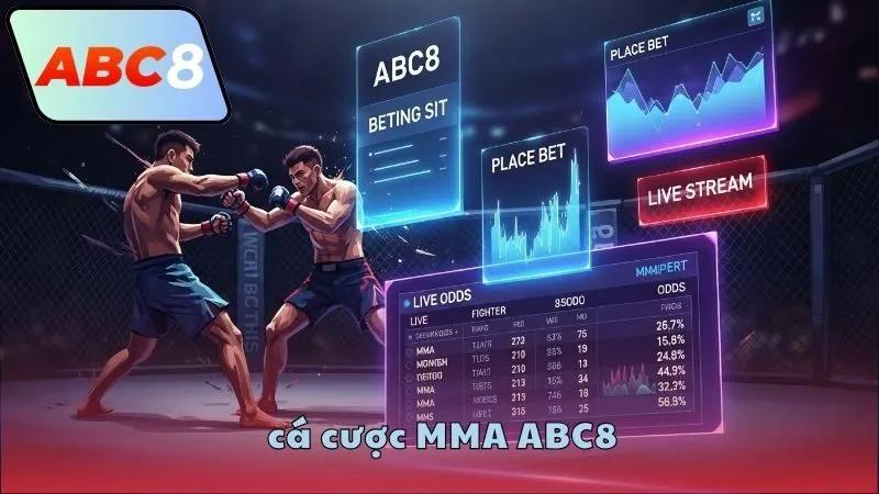 Cá cược MMA ABC8 – Võ thuật kịch tính thắng lớn 2 Cá cược MMA ABC8 với nhiều giải đấu lớn