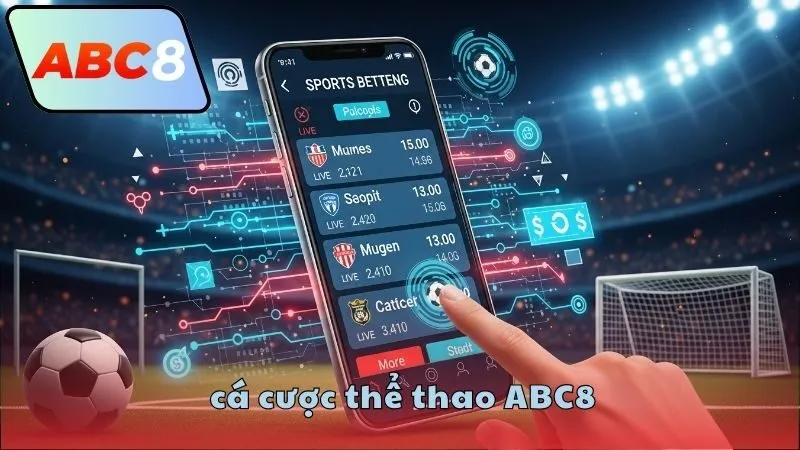 Cá cược thể thao ABC8 cùng tỷ lệ hấp dẫn