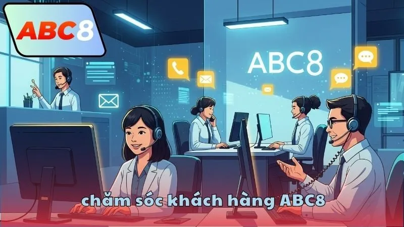 Chăm sóc khách hàng ABC8 24/7