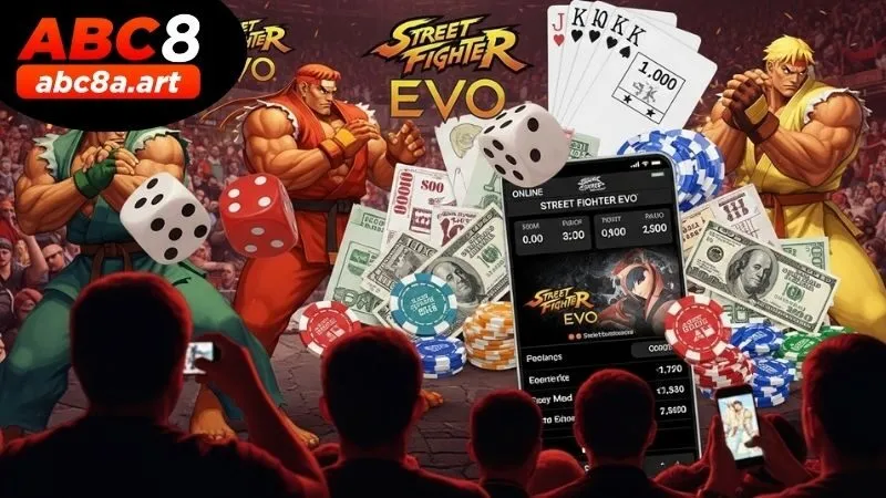 Cá cược giải EVO Street Fighter - Chọn lựa cho game thủ 4 Hướng dẫn tham gia cá cược giải EVO Street Fighter tại ABC8
